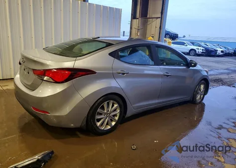 2016 Hyundai Elantra Se from USA, damaged, VIN 5NPDH4AE8GH659730